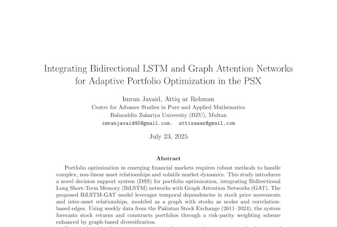 do portfolio optimization with ai and machine learning and expert mathematics